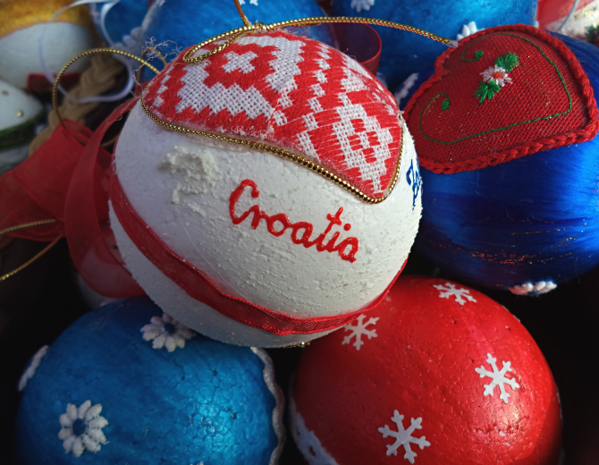 Zagreb, Croatia, Advent, souvenirs.